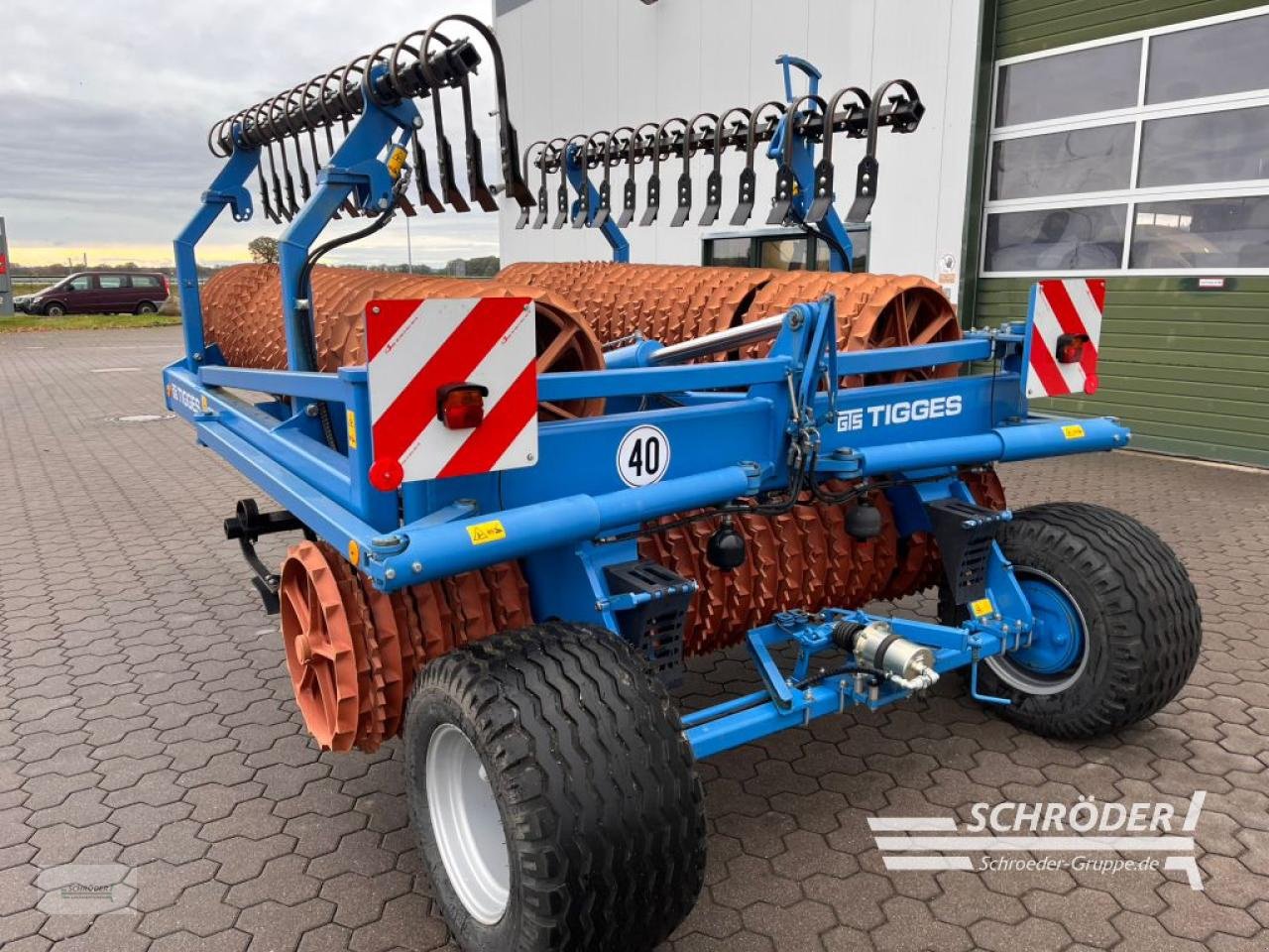 Sonstige Bodenbearbeitungsgeräte des Typs Tigges CAMBRIDGEWALZE CERAFLEX |VORFÜHRMASCHINE, Gebrauchtmaschine in Leizen (Bild 10)